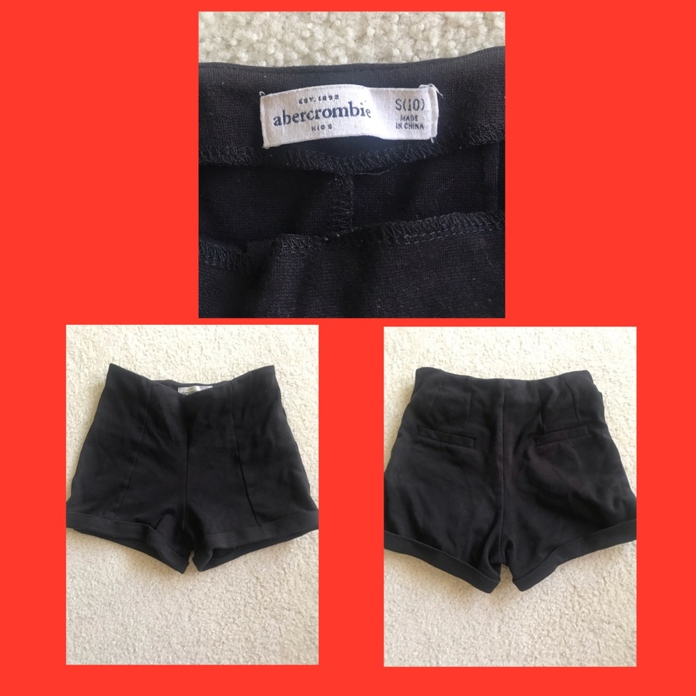 Black Kids Shorts